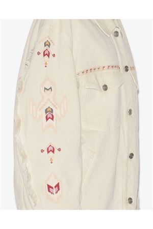 Manona embroidered denim jacket MARANT ÉTOILE | VE0430FAC1H02E23EC